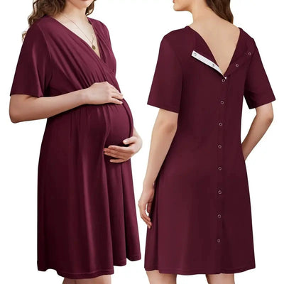 Elyria™ Labor Gown
