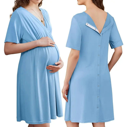 Elyria™ Labor Gown