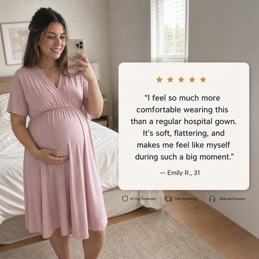 Elyria™ Labor Gown